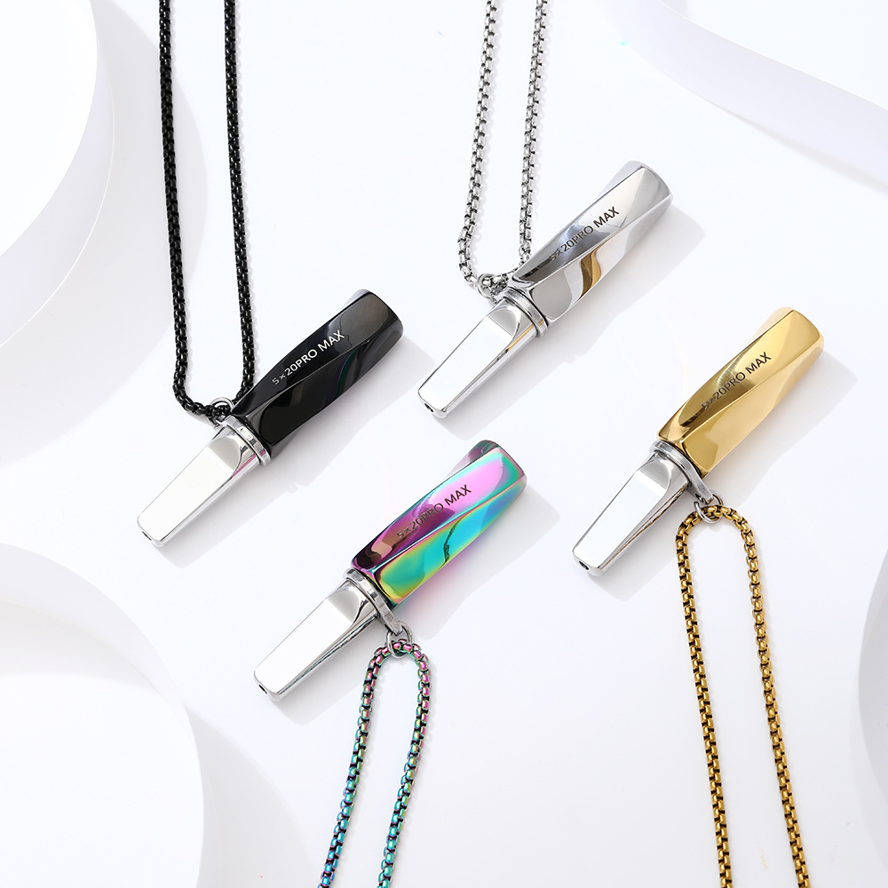Vaping Air - Colar Inalador de Aço Inoxidável com