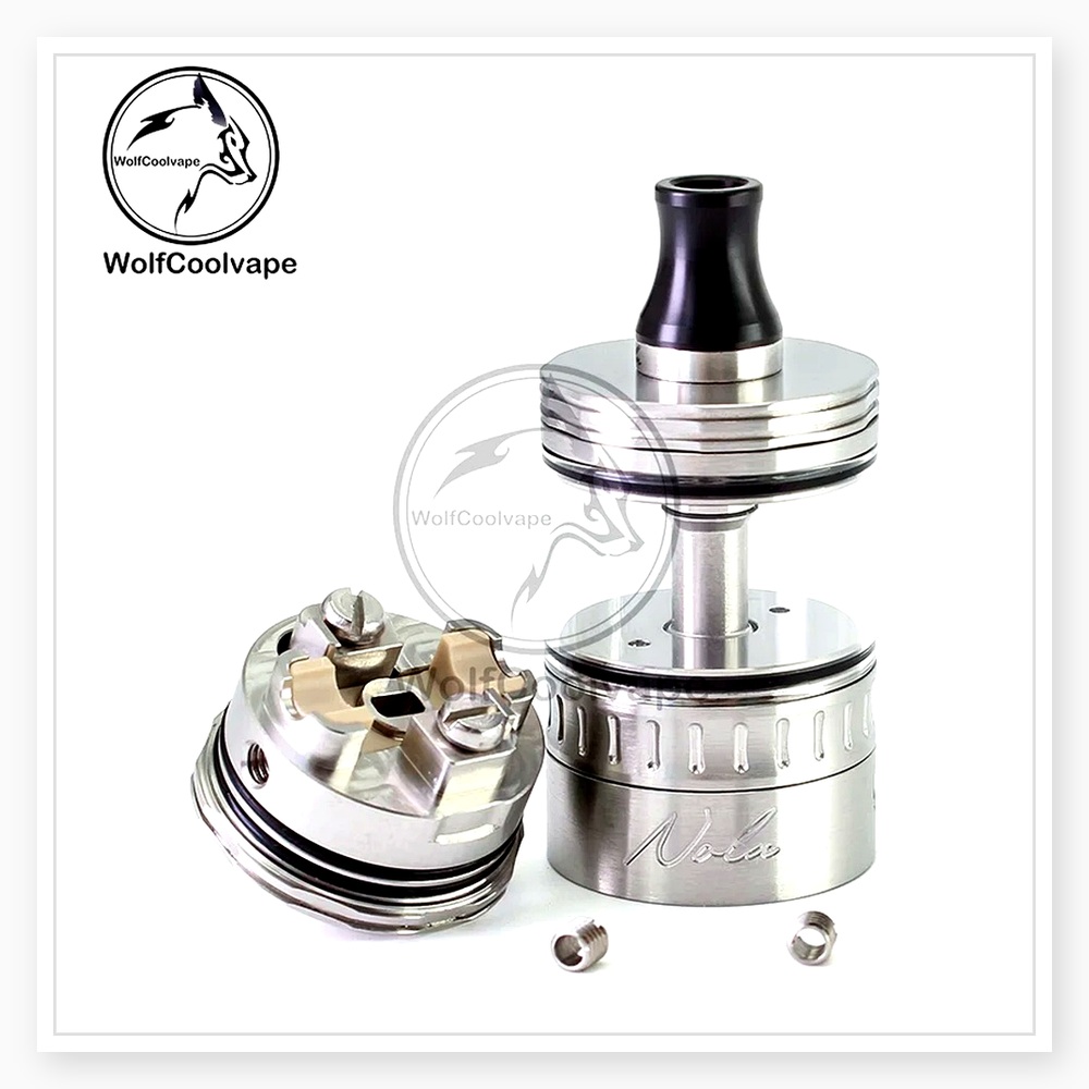 Vaping Air - Wolfcool Vape NOLA RTA 22mm Prata