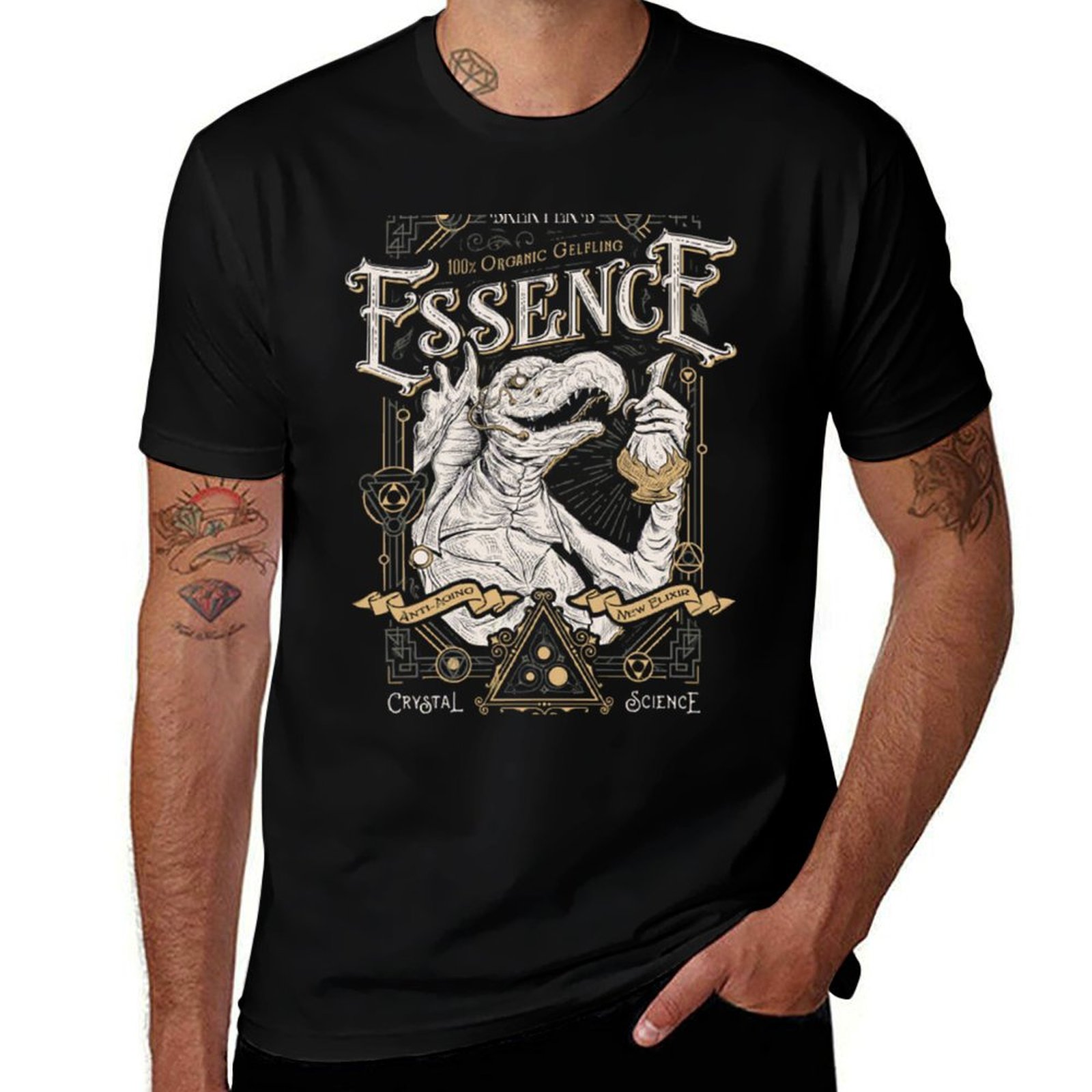Cotton Wick Organic - Camiseta Esportiva Básica Gelfling Essence Orgânica