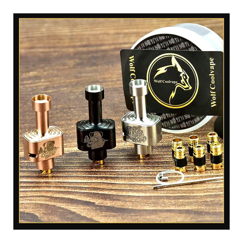 Wolfcool Vape Sturdy MFG Wickd - Vaping Air avaliação e preço