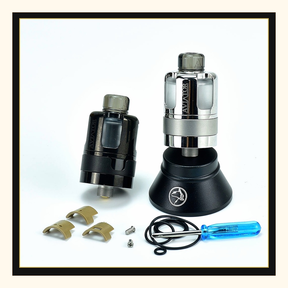 Tanque de Vape Aviator RTA 3.5 - Vaping Air avaliação e preço