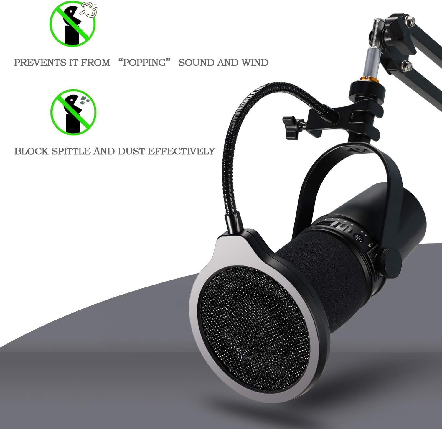 Filtro Pop para Microfone Shur - Shure Mic Mv7 avaliação e preço