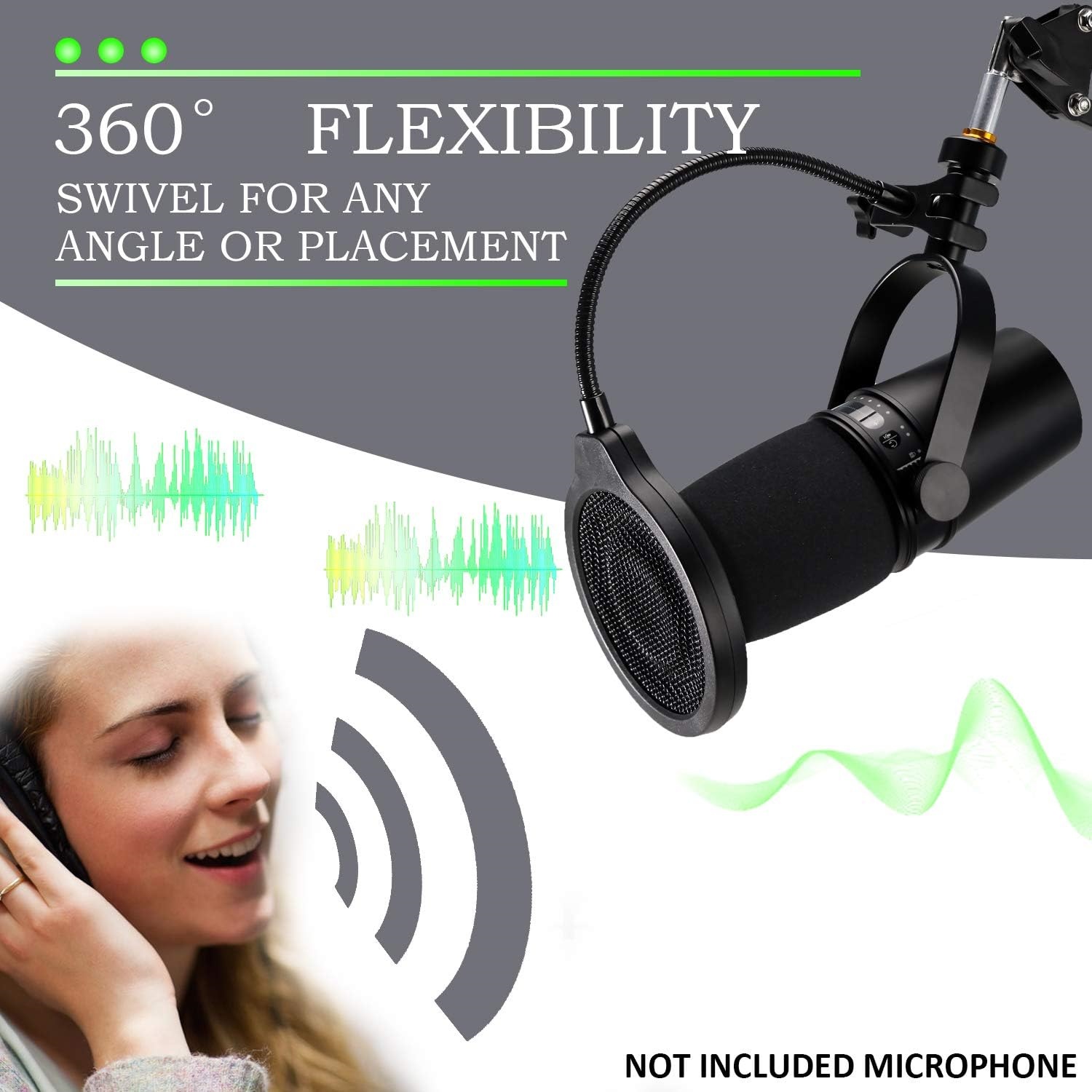 Filtro Pop para Microfone Shur - Shure Mic Mv7 avaliação e preço