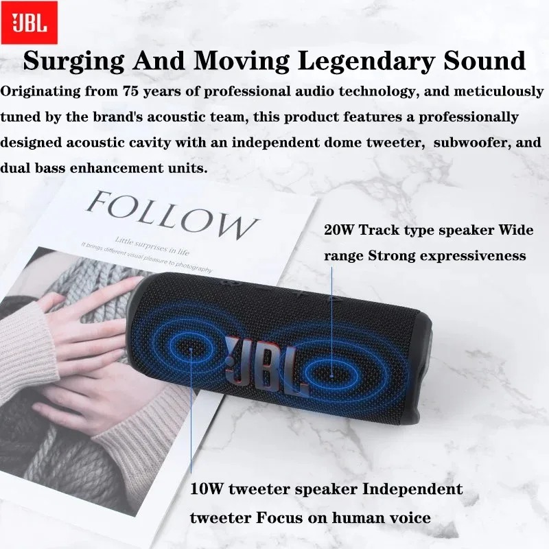 JBL Flip 6 Caixa de Som Blueto - Jbl Speaker Flip 6 avaliação e preço