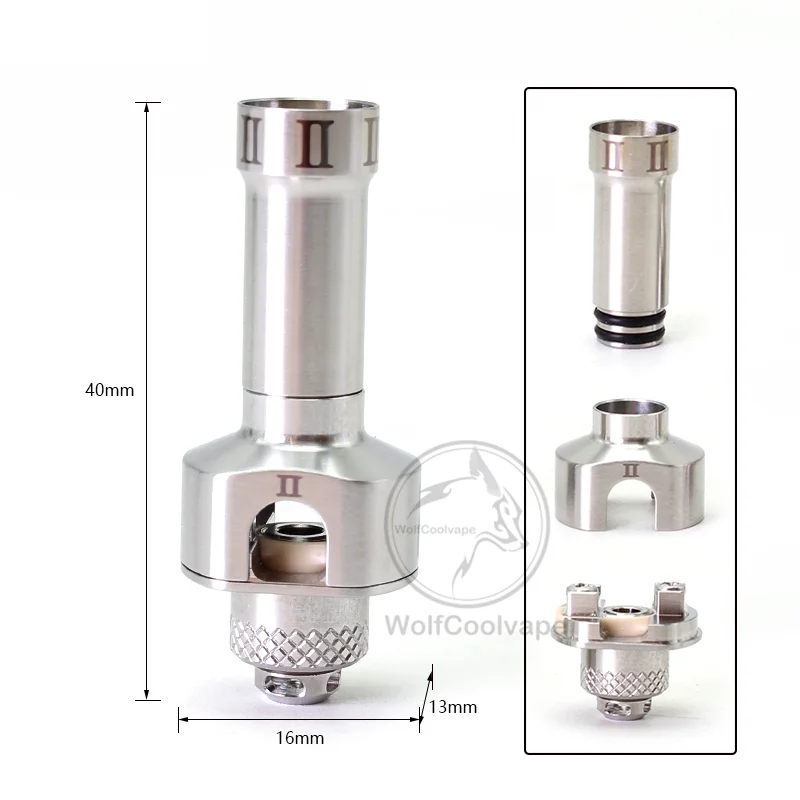 Ponte RBA estilo WOLFCOOLVAPE  - Vaping Air avaliação e preço