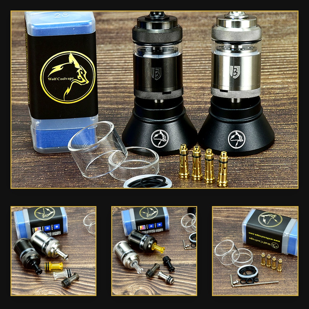 Berserker Mini V3 MTL Tank - D - Vaping Air avaliação e preço